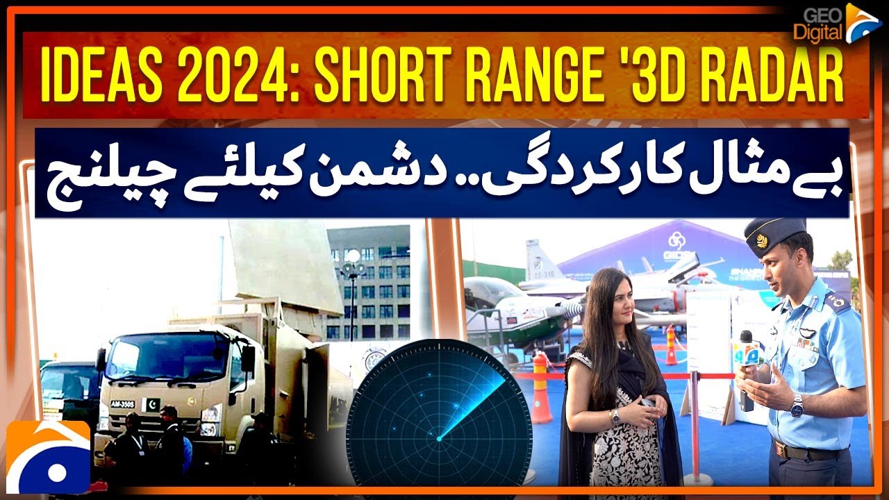 IDEAS 2024: Short Range 3D Radar by NASTP | Geo Digital