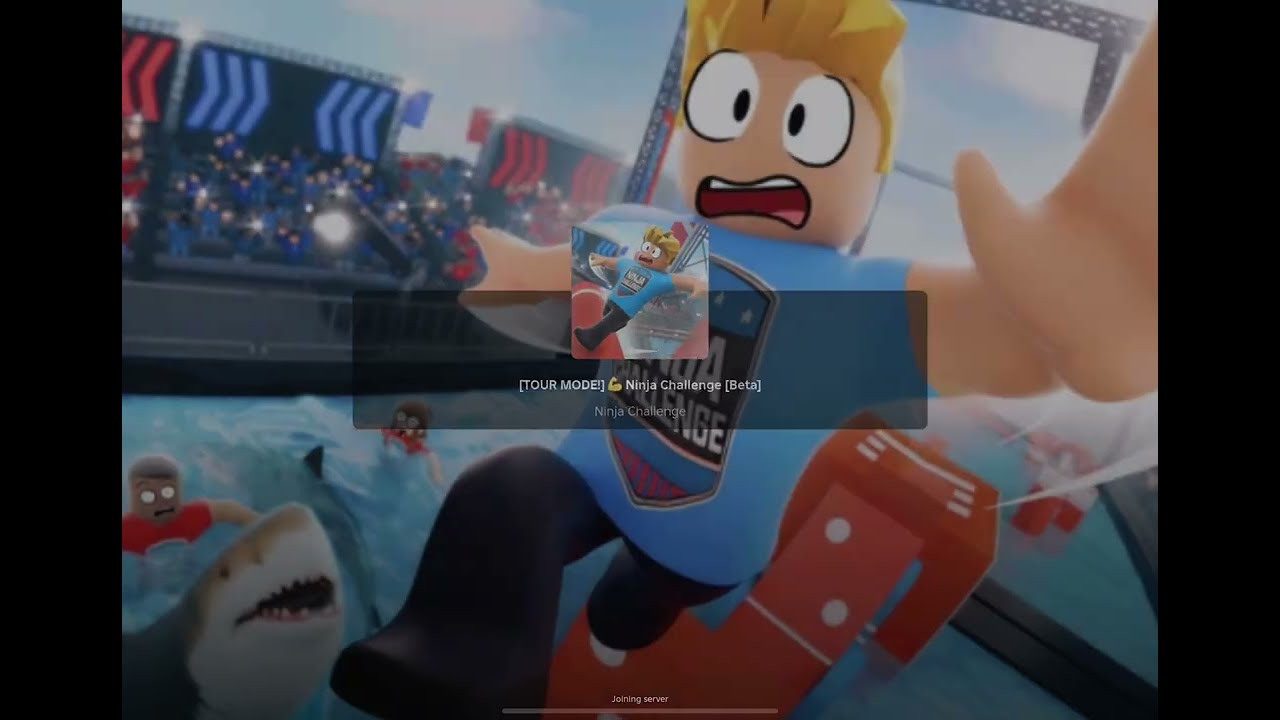 Completing every course (Qualifying to Stage 4) in Roblox Ninja Challenge