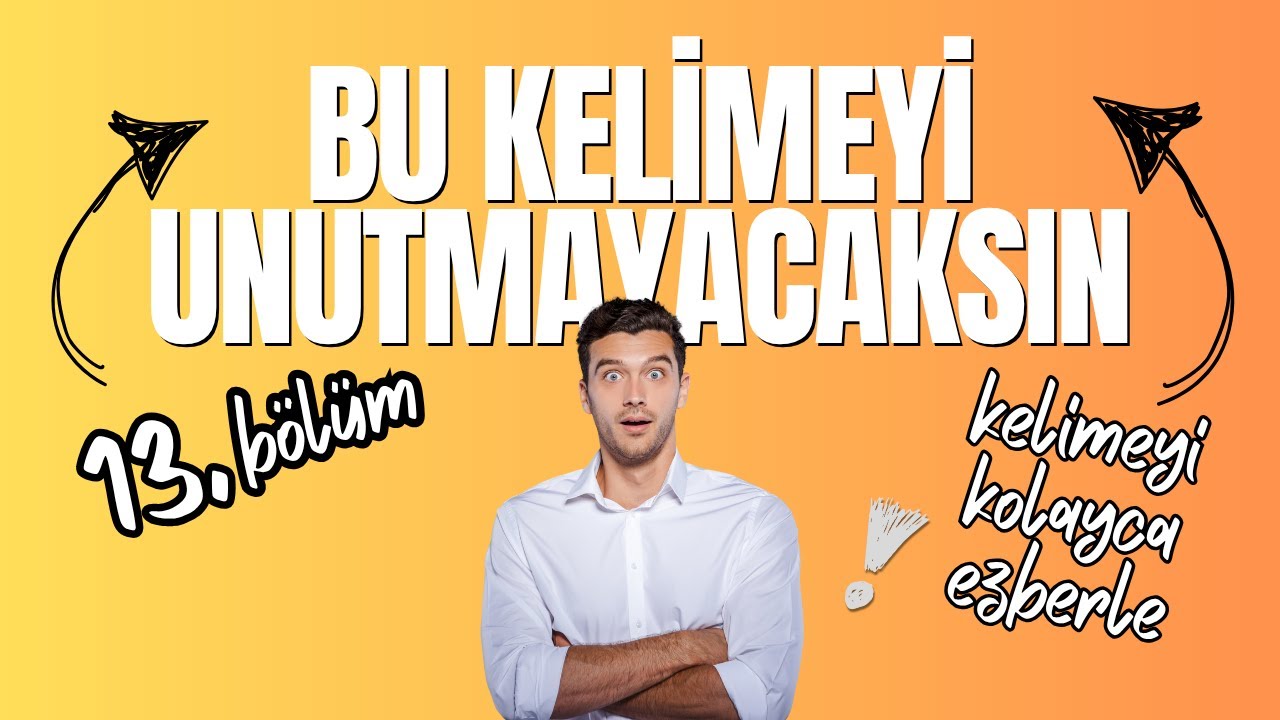 KELİME NAKLİ YAPIYORUZ (BÖLÜM 13) 🎯 #ingilizceöğren #ingilizcekelime