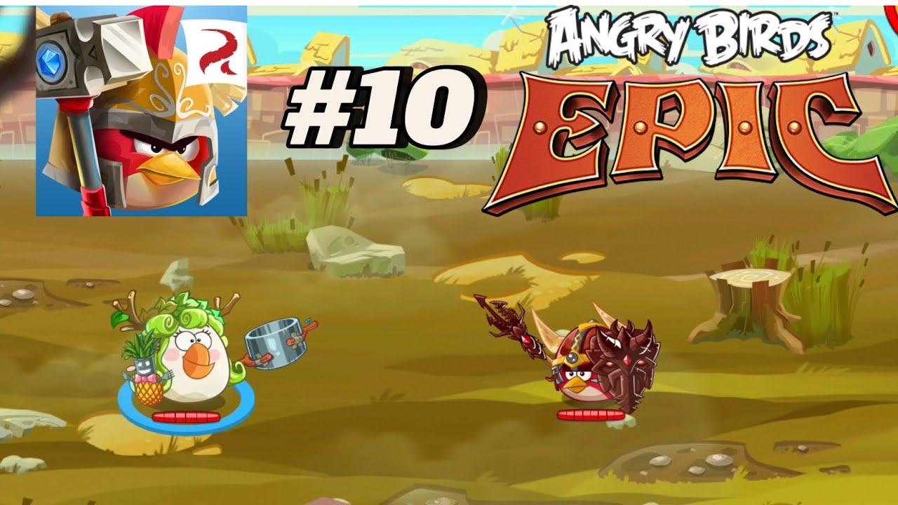 Angry Birds Epic (p10): Đánh bại boss Evil Red và lấy thánh kiếm thần cho Mighty Eagle