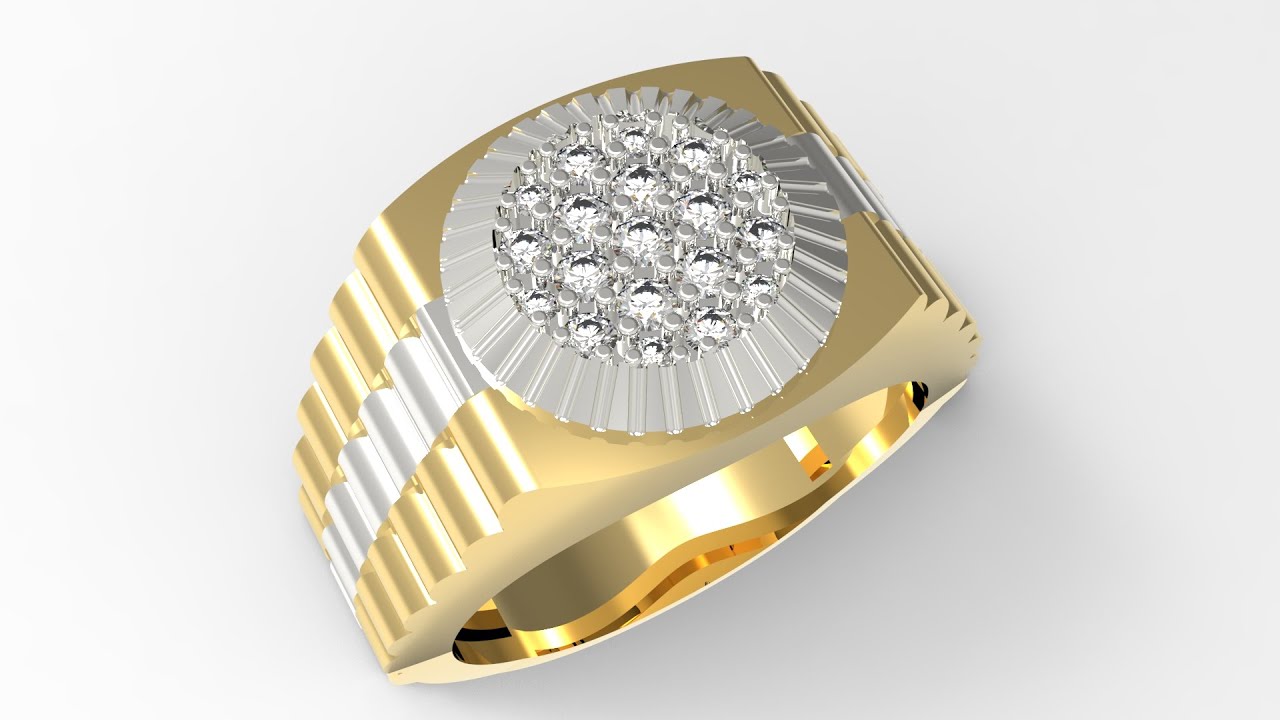 What's the Idea Behind Rolex ring tutorial ? Cad Diamond 🔹