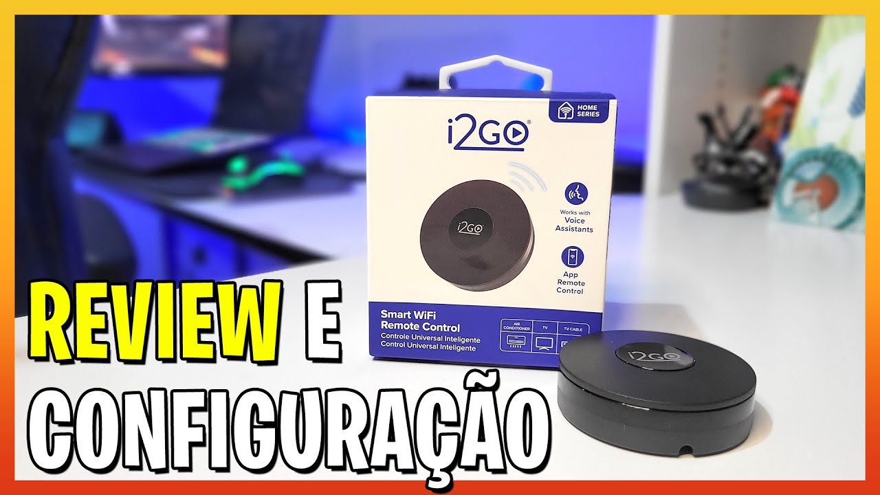 CONTROLE UNIVERSAL INTELIGENTE I2GO - REVIEW e CONFIGURAÇÃO