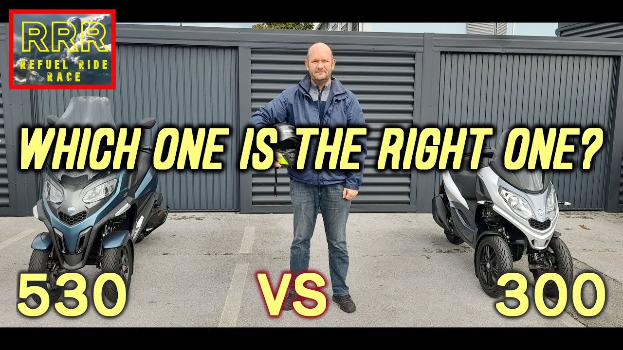 Piaggio MP3 530 VS 300: Which ONE is Right for YOU?