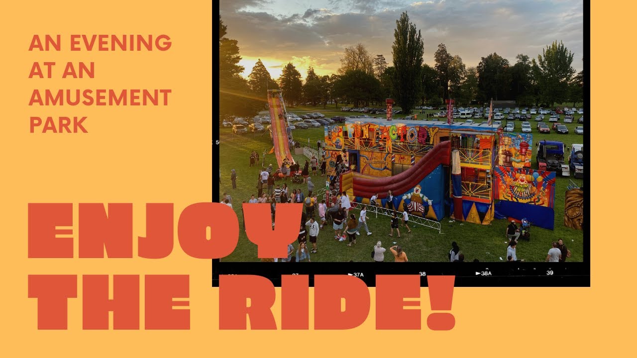 Mahons Amusements - An evening at an amusement park in New Zealand.