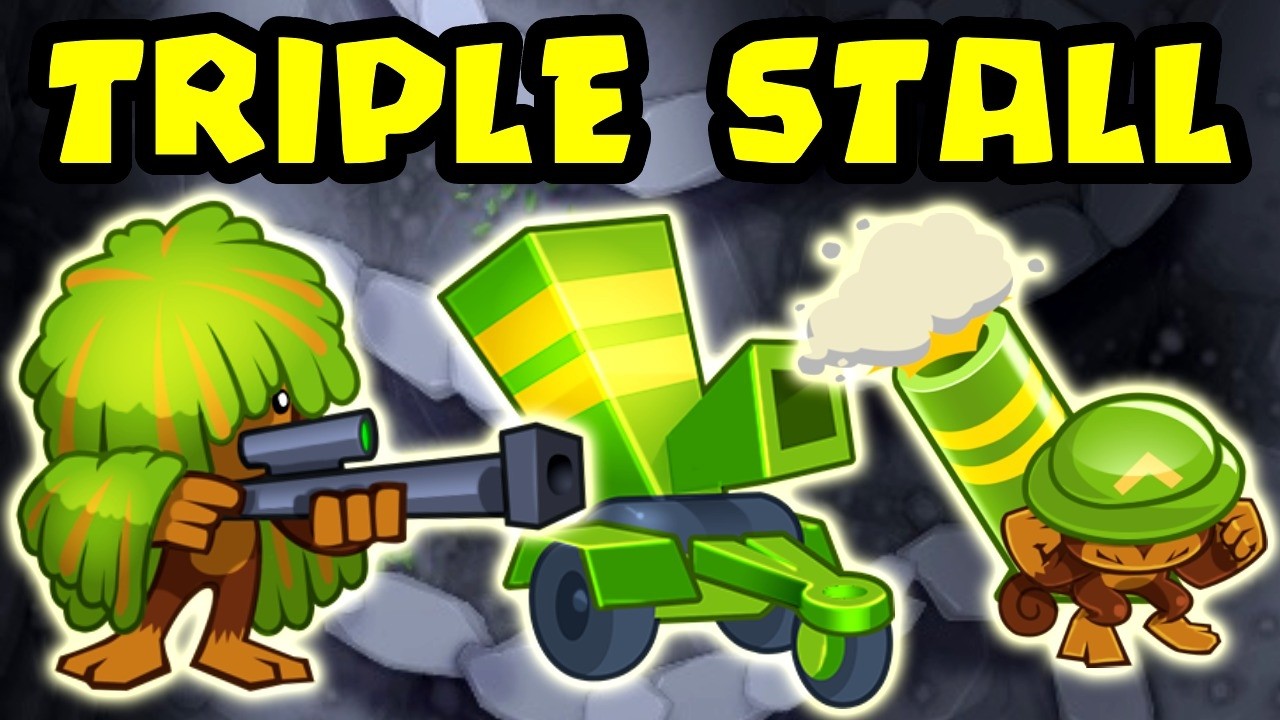 INSANE Late Game with an Unusual TRIPLE STALL Loadout | BTD Battles