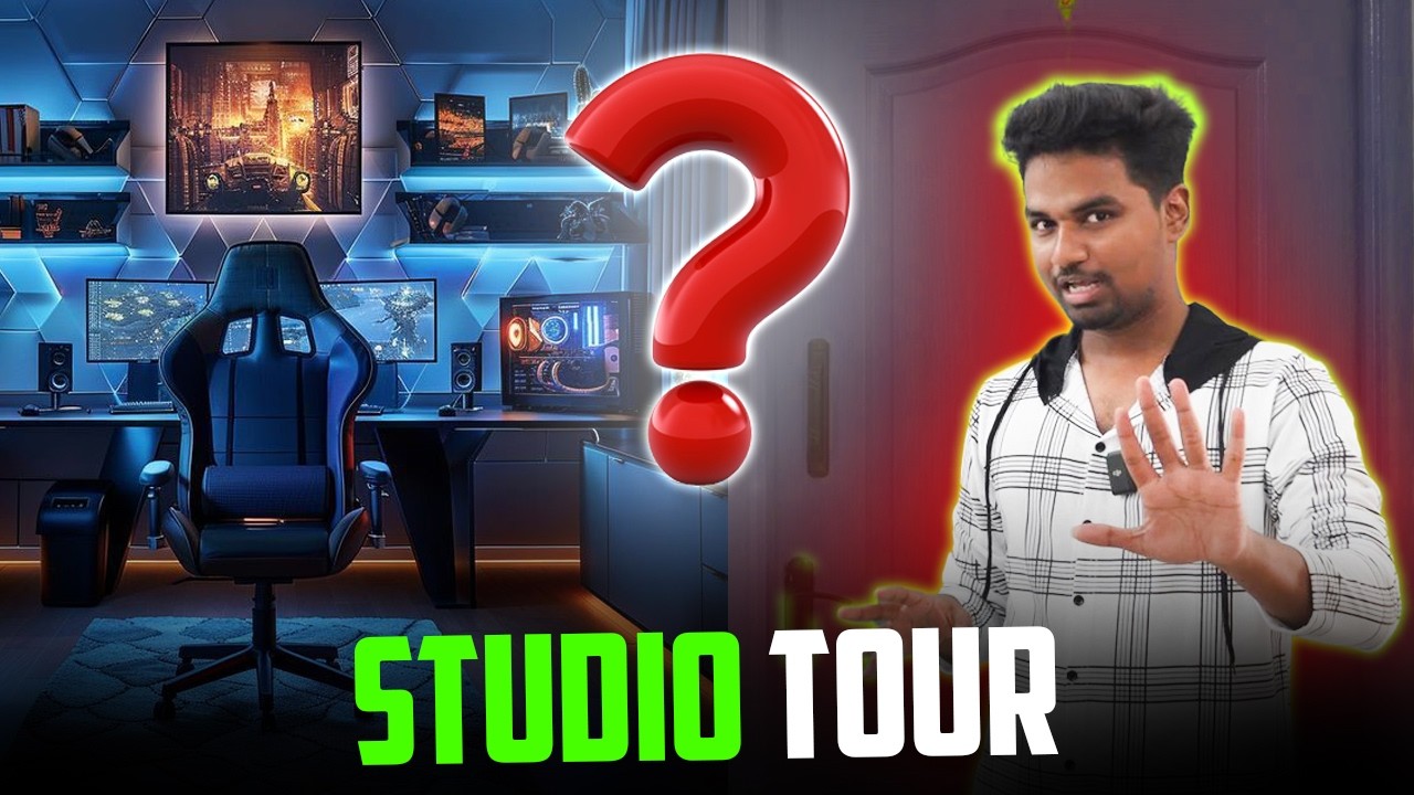₹3,50,000+ Worth | YouTube Studio Tour | 2025🔥