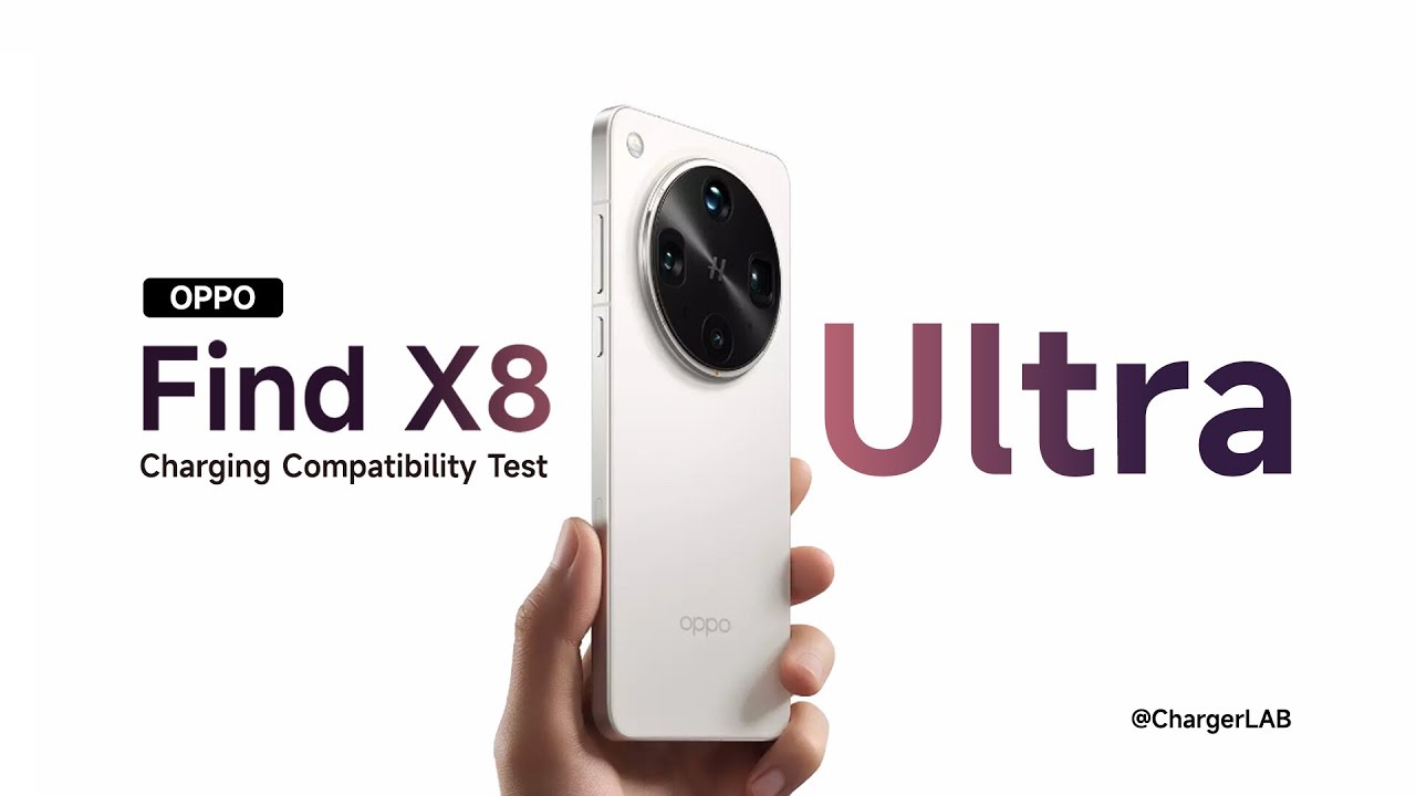 Charging Compatibility Test of OPPO Find X8 Ultra