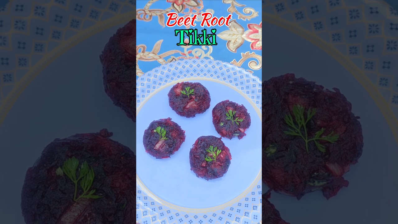 Beet Root Tikki Recipe 