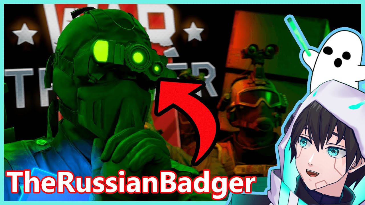 ЭТО БЕЗУМИЕ! Реакция VTuber на TheRussianBadger: War Thunder