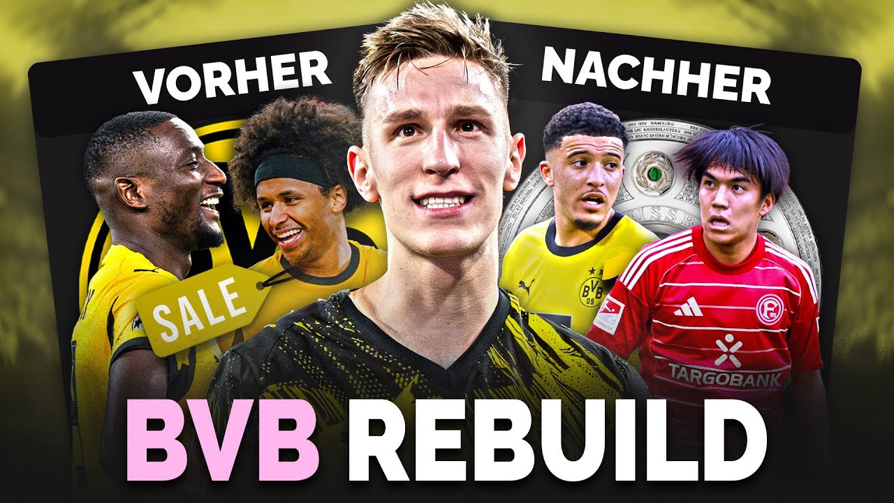 So wird der BVB wieder meistertauglich! REBUILD BORUSSIA DORTMUND