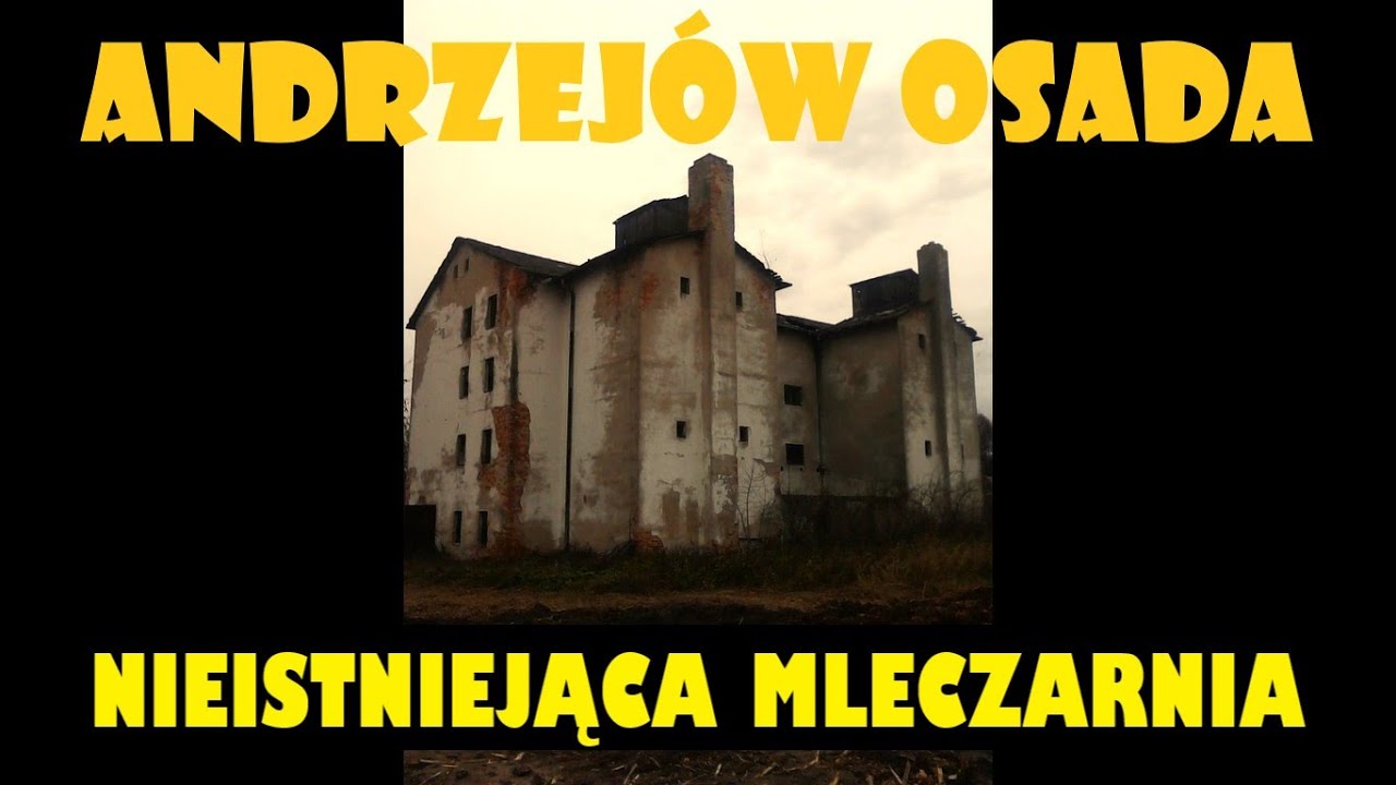 Polesie. Andrzejów Osada (Nowy), gm. Urszulin. Nieistniejąca mleczarnia.