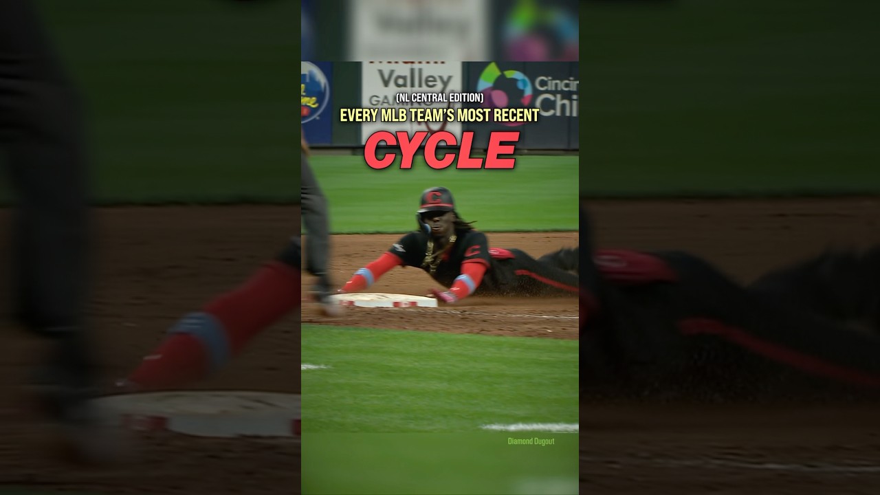 Every MLB Team&rsquo;s Most Recent Cycle (pt. NL Central)