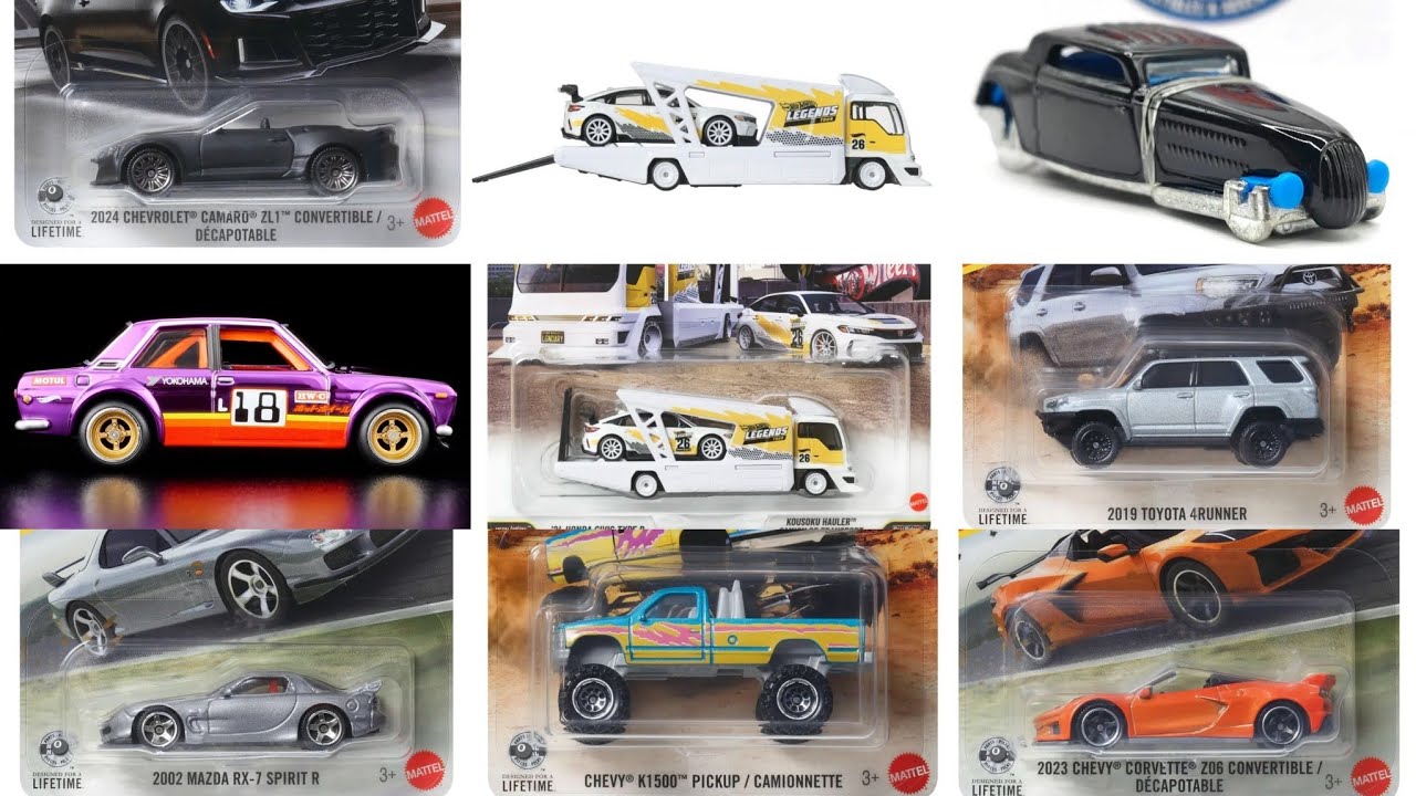 Потрясающая модель Hot Wheels Legends Tour Honda Civic Type R, Matchbox 2026 E Case Highlights, R...