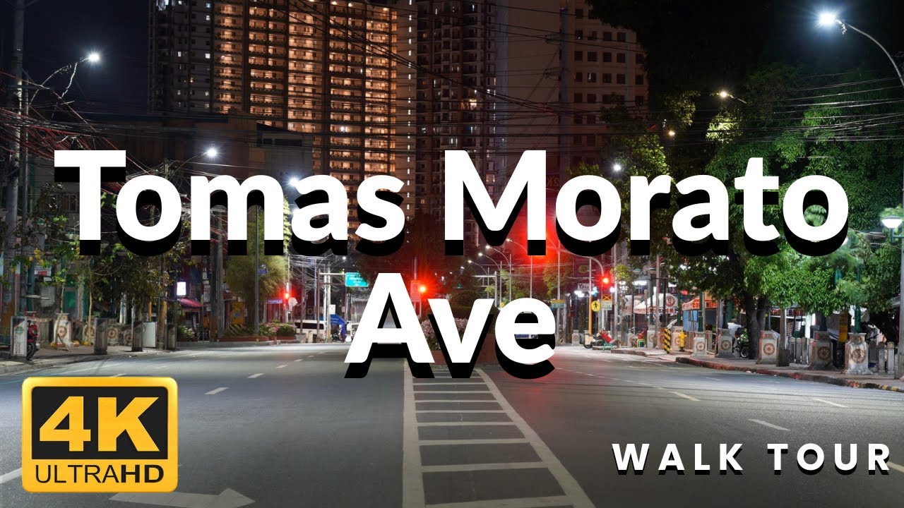 Tomas Morato Avenue Saturday Night Walk Tour 2025 Nightlife Vibes in Quezon City, Manila
