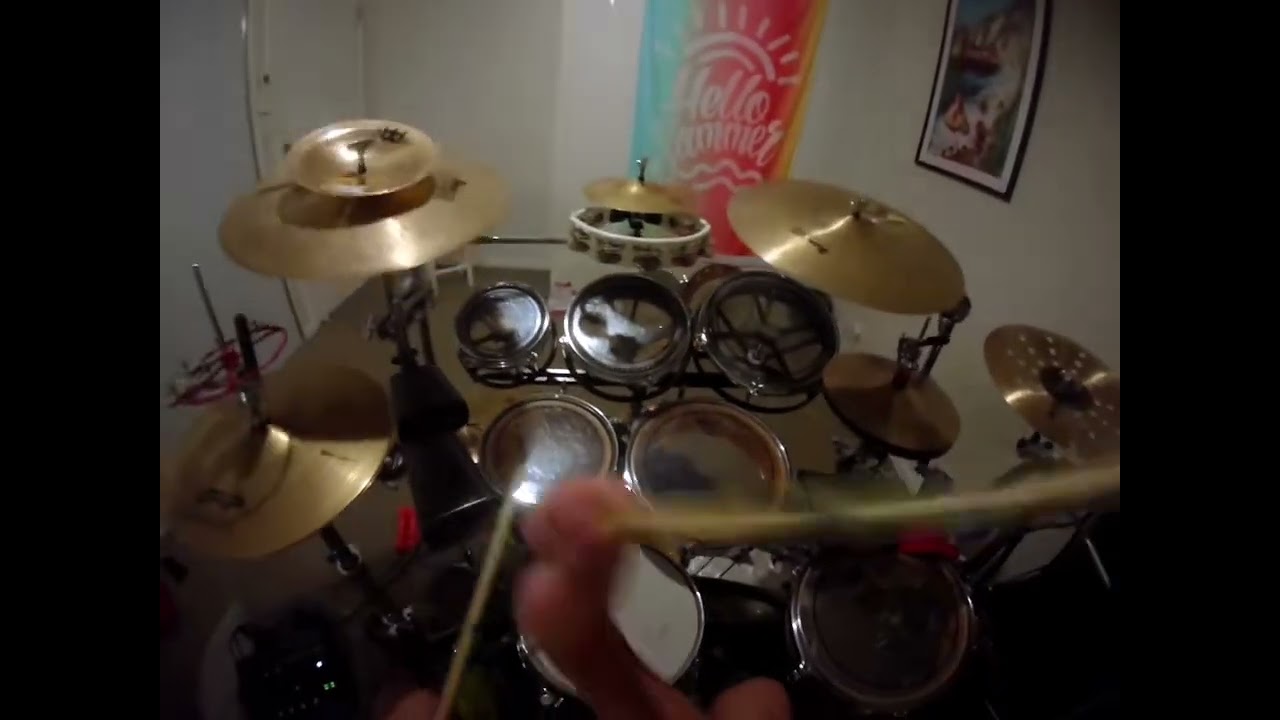 Robert Lazar Drums 🔥 Skrillex - Make It Burn Dem | TikTok Drummer #shorts