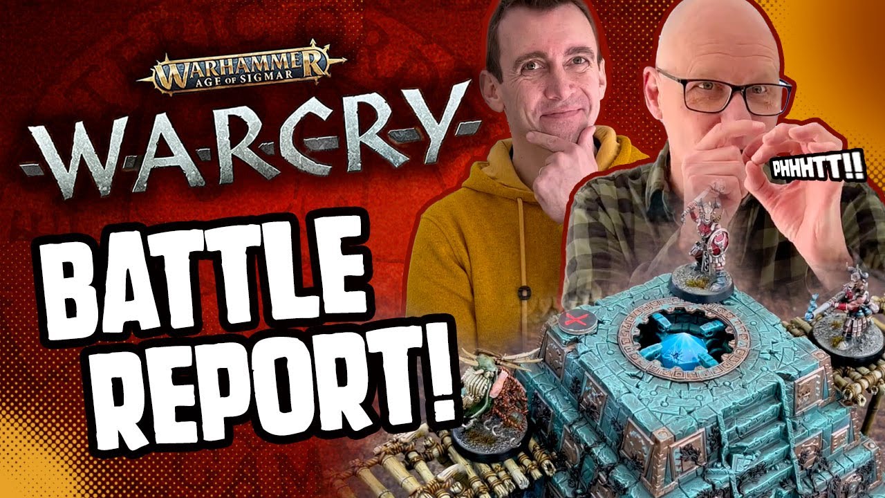 Blowpipes Versus Flame Throwers: A Warhammer WARCRY Battle Report