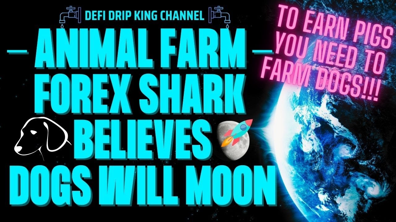 Forex Shark Explains NEW Tokenomics For Dogs! Dogs Will Be Deflationary! + Animal Farm v2 Update! 🐶💧