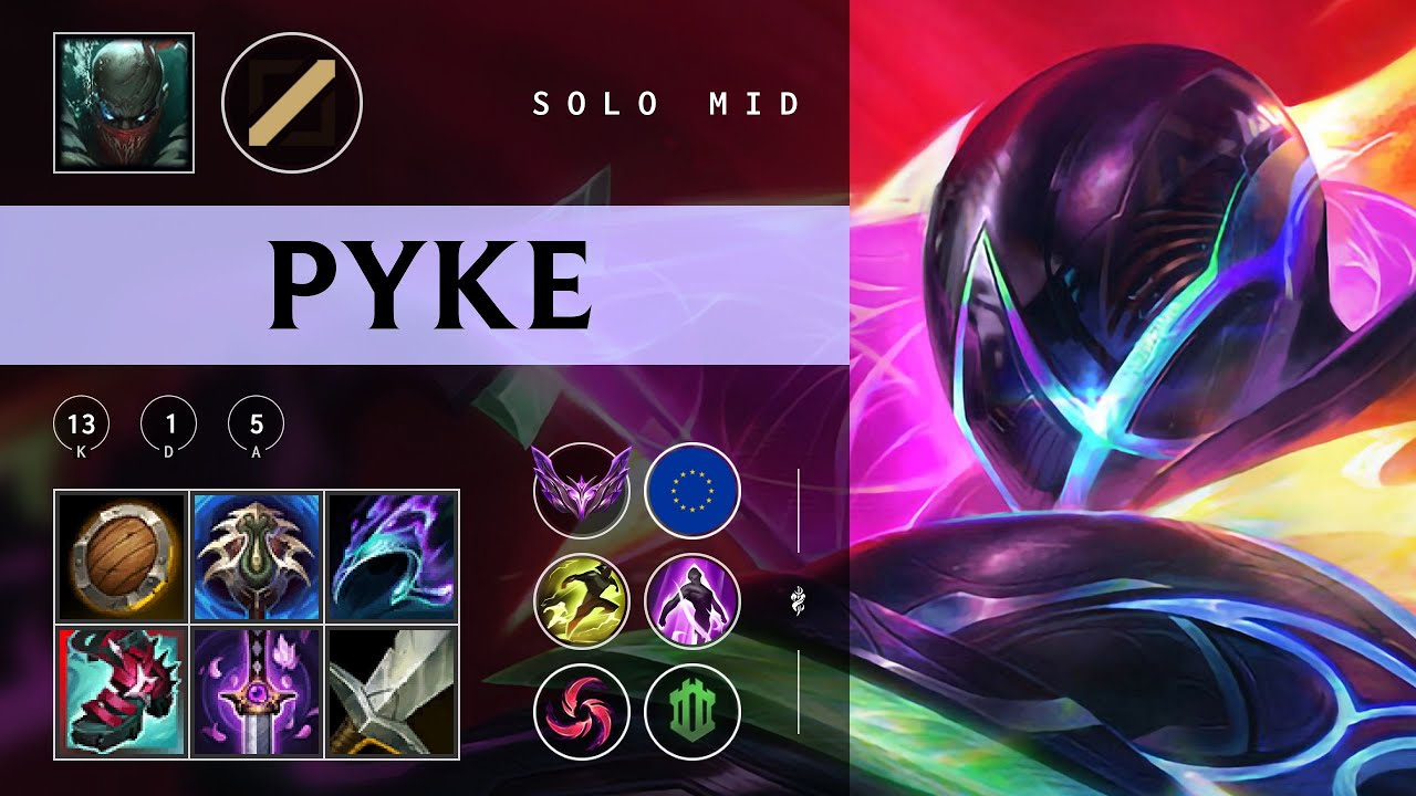 Pyke Mid vs Cassiopeia - EUW Master Patch 25.24