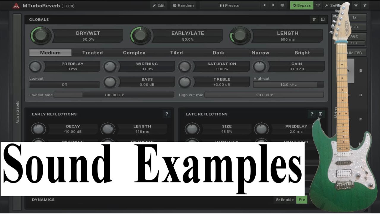 MTurboReverb sound examples