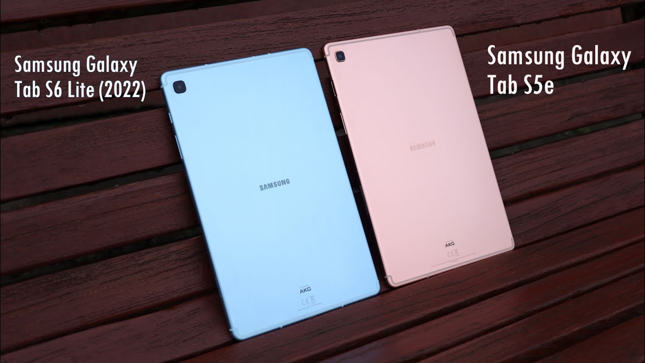 Samsung Galaxy Tab S6 Lite 2022 vs Tab S5e | Por&oacute;wnanie
