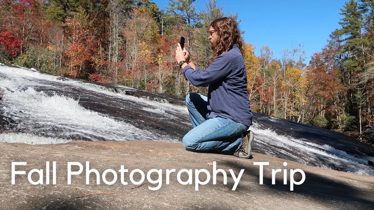 ASHEVILLE Vlog: iPhone Photography and Fall Fun in DuPont State Forest!