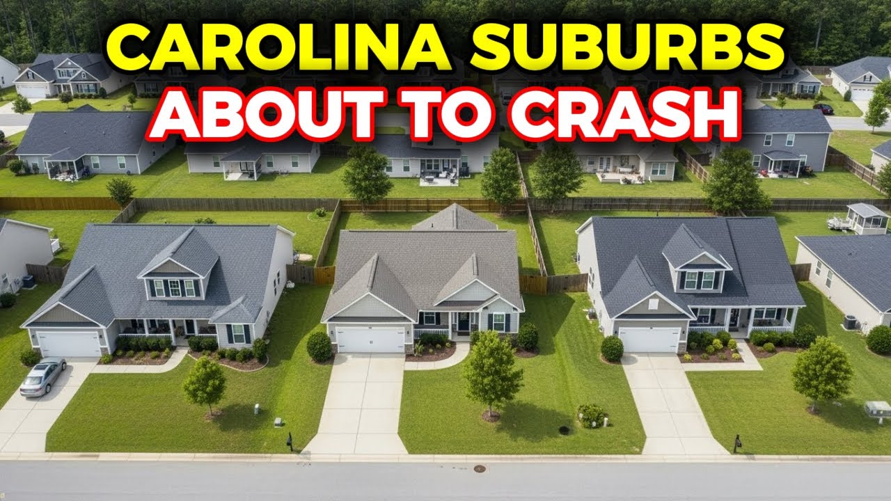 Top 10 Carolina Suburbs on the Brink of a TOTAL Housing Collapse