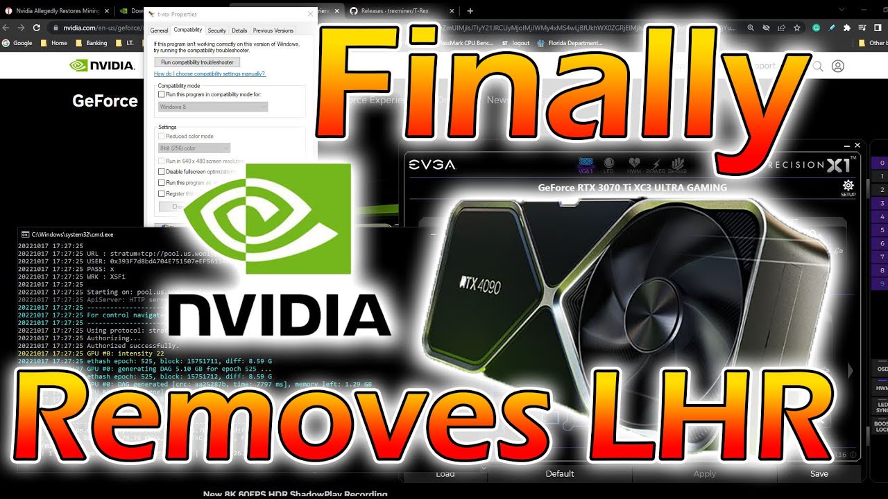 Nvidia Removes LHR Locks