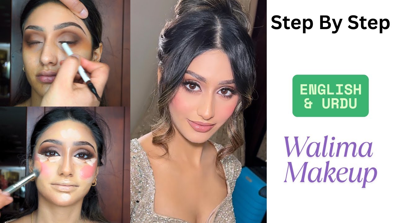 Become A Pakistani Bridal Makeup Expert | Step by step Asian Bridal Makeup Tutorial
