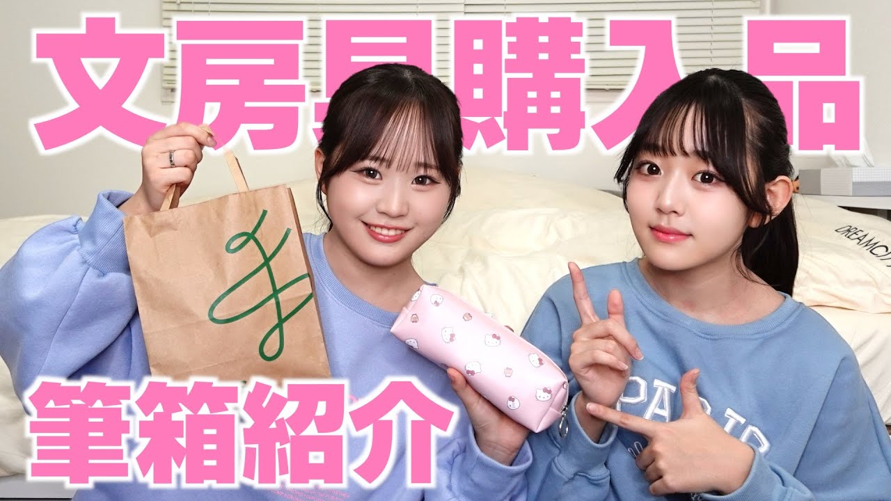 受験勉強の気分あげるために文房具購入＆筆箱紹介も！