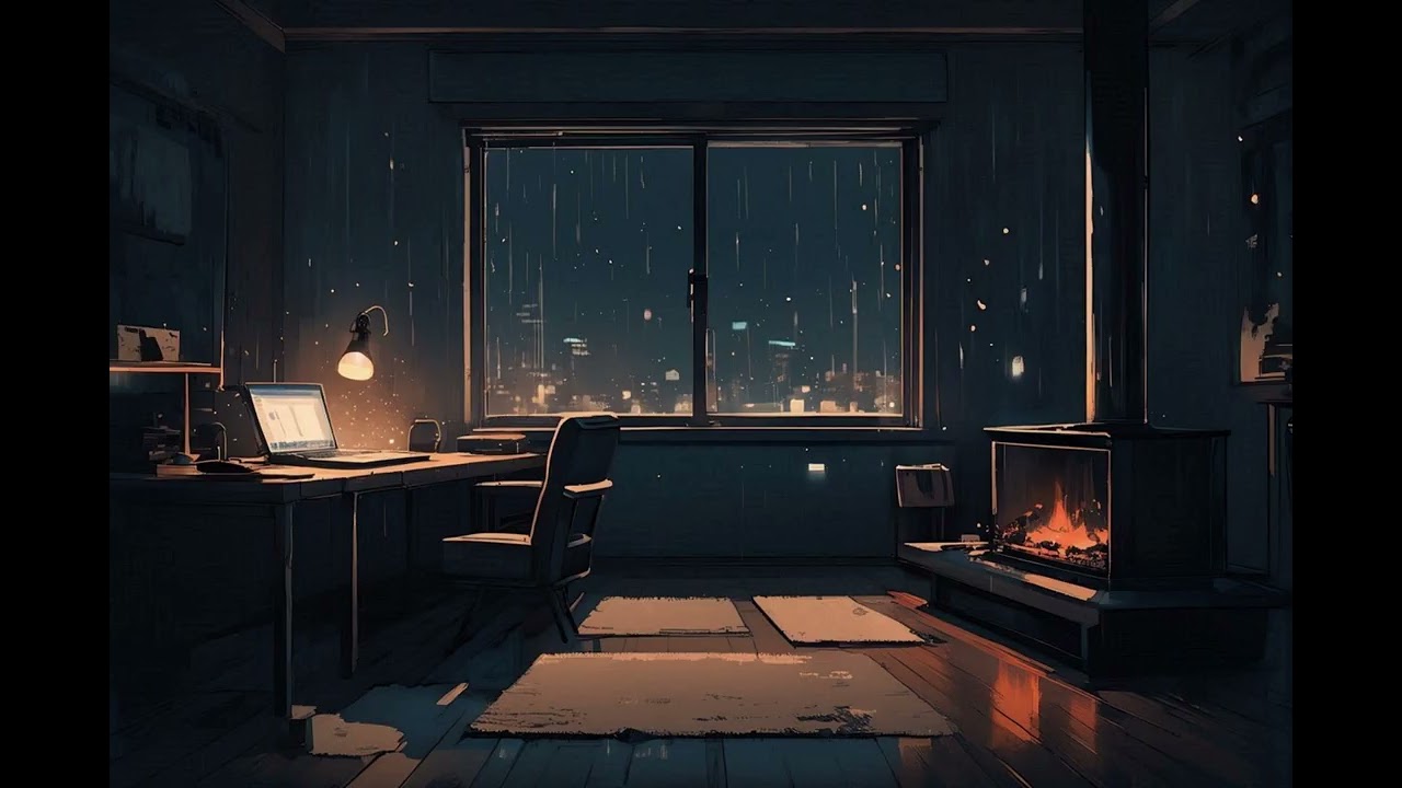Soft Rain Lofi for Calm Focus ☔