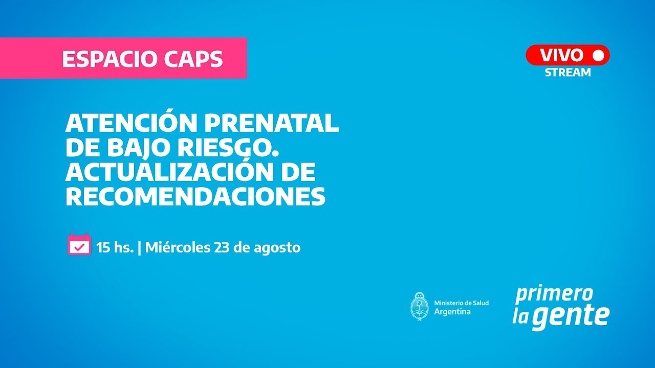 Atención prenatal de bajo riesgo. Actualización de recomendaciones