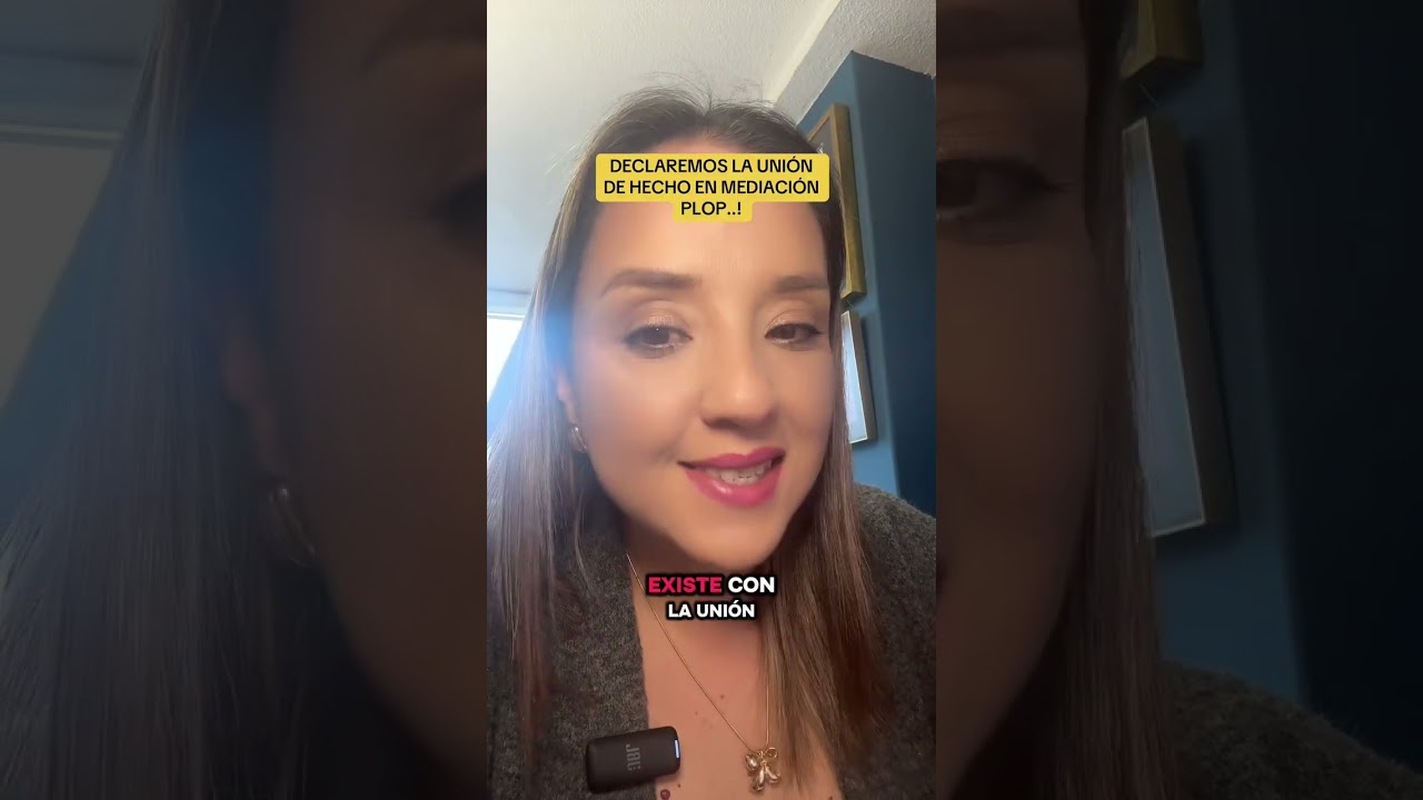 DECLARATORIA DE UNIÓN DE HECHO POR MEDIACIÓN 🫠