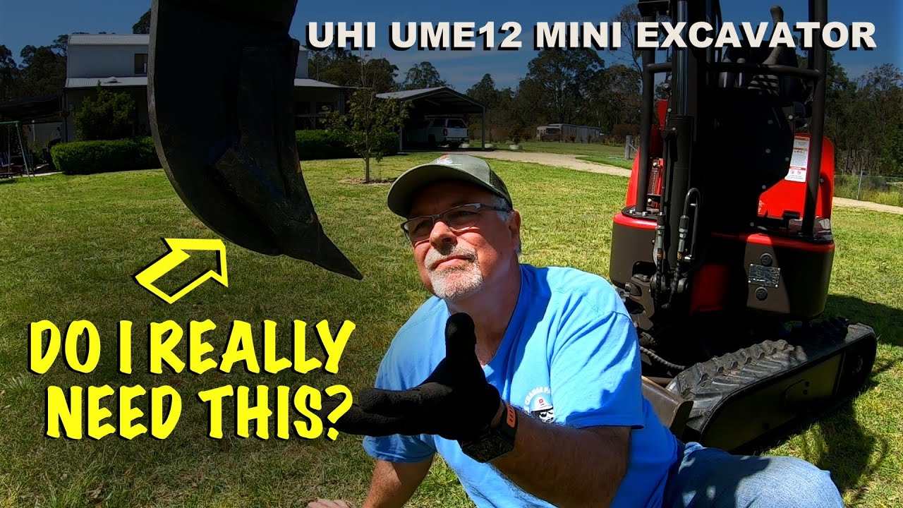 Cheap Chinese Mini Excavator  - Do I really need all these attachments? #UHI #miniexcavator