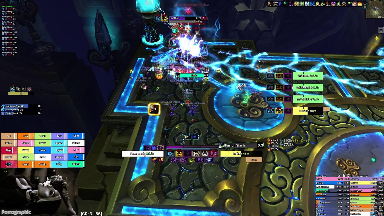 tot w7 leishen prog and maybe raden?