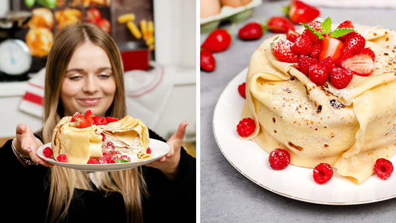 Wyjątkowy tort z naleśników, którego smaku nie zapomnisz