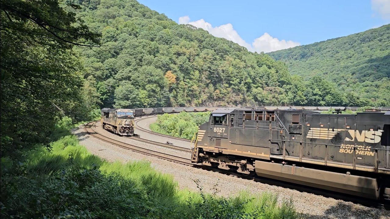 Two-Way meet at Horseshoe Curve. (8/4/24)