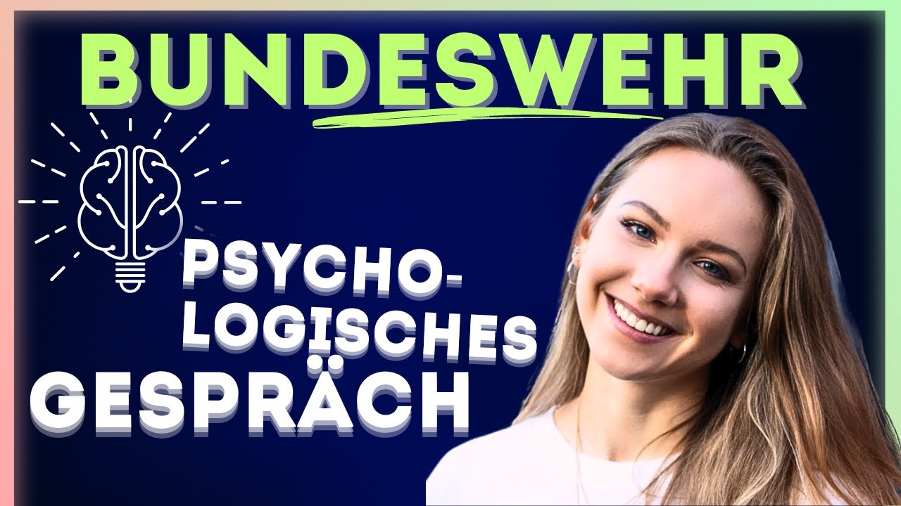 🪖🪖 Psychologisches Gespräch im Bundeswehr Assessment Center - Deine CHANCE zu glänzen!