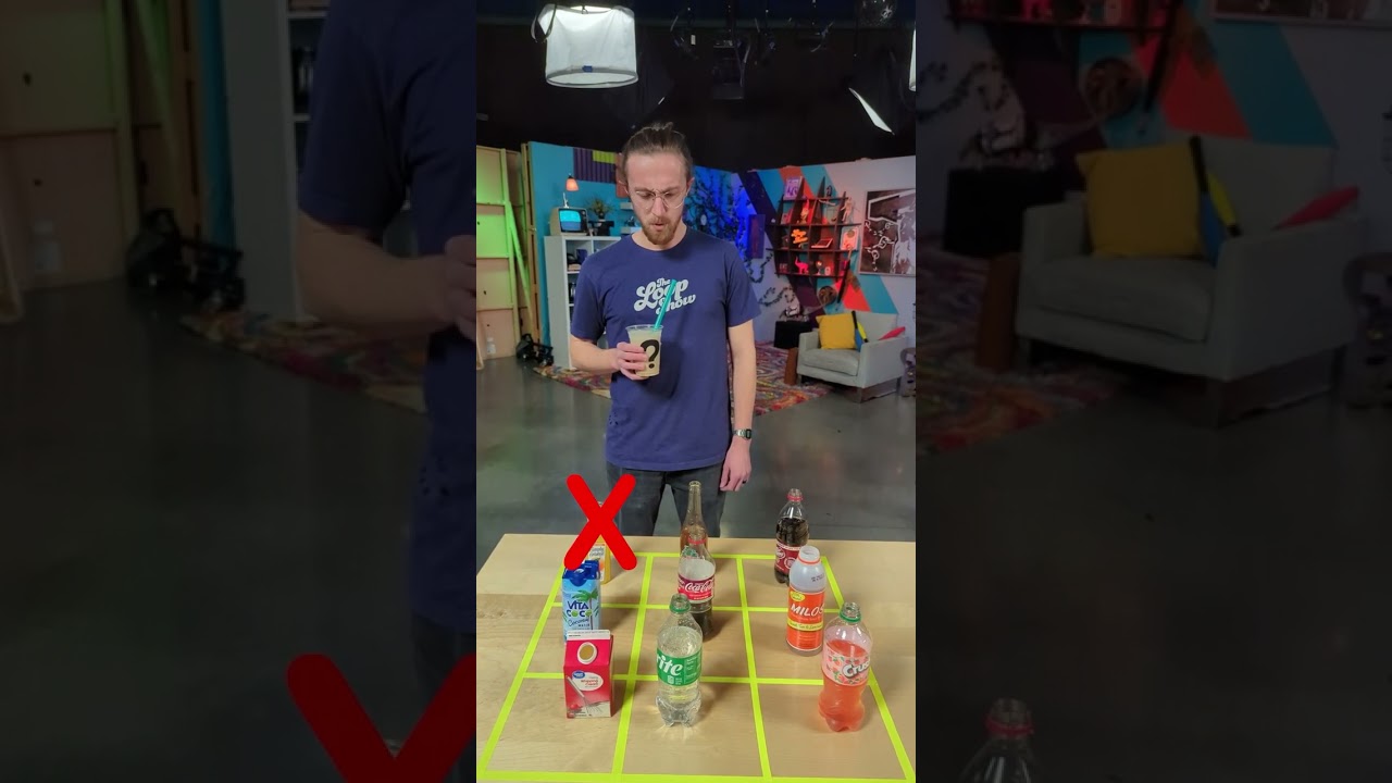 What a weird reaction to this new drink.