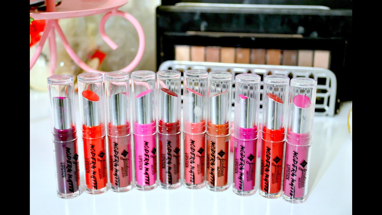 Labiales Modern matte de jordana / Reseña y Swatches!