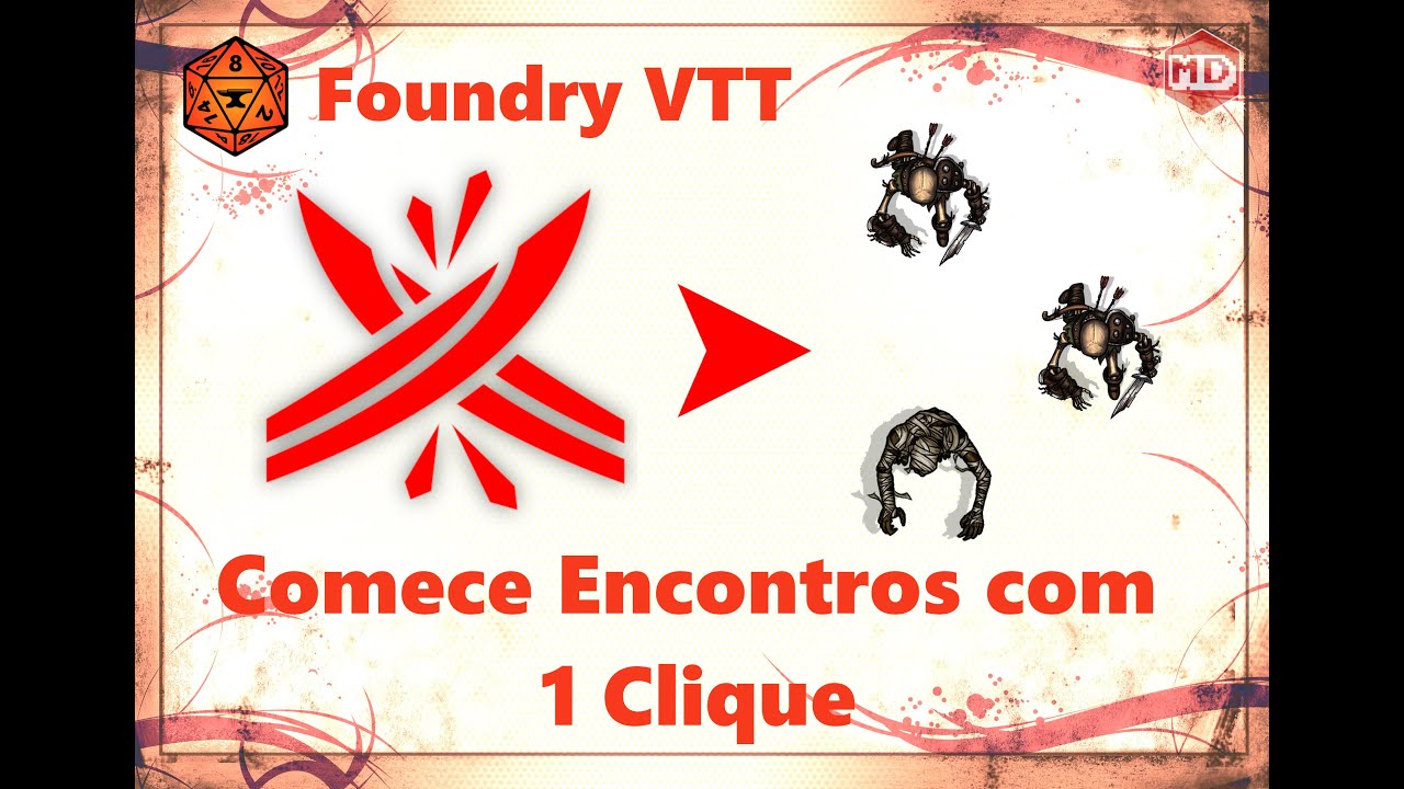 Gestão de Combate e Encontros no Foundry VTT - Quick Encounters