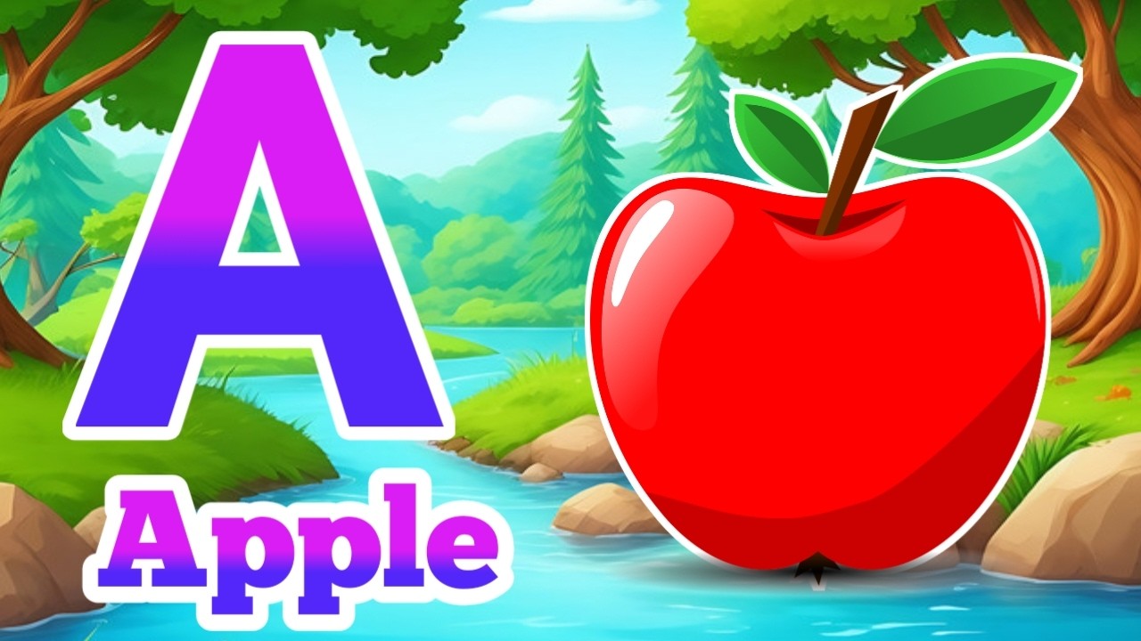 Phonics Song 2 with TWO Words in 3D - A For Airplane - ABC Alphabet Songs with Sounds 3502
