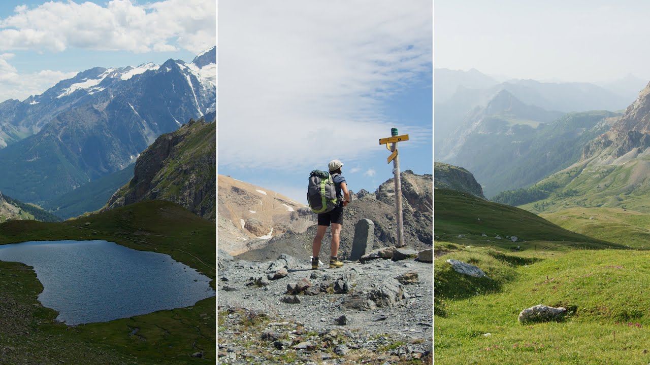 Silent hike to the Mont Thabor (french Alps) for 3 days - 4K HDR