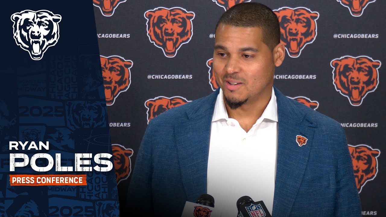 Ryan Poles recaps Rounds 2-3 of 2025 NFL Draft | Chicago Bears