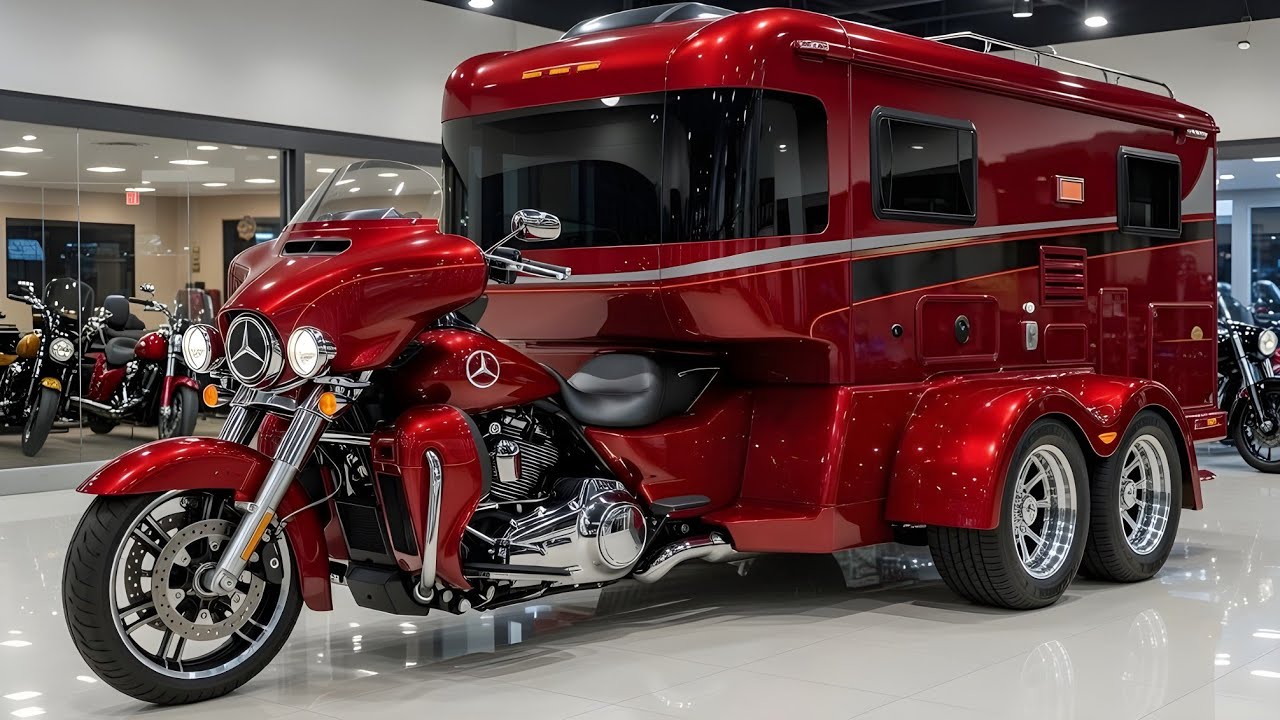 2026 Mercedes Camper Trike First Look Luxury Three Wheel Motorhome Review