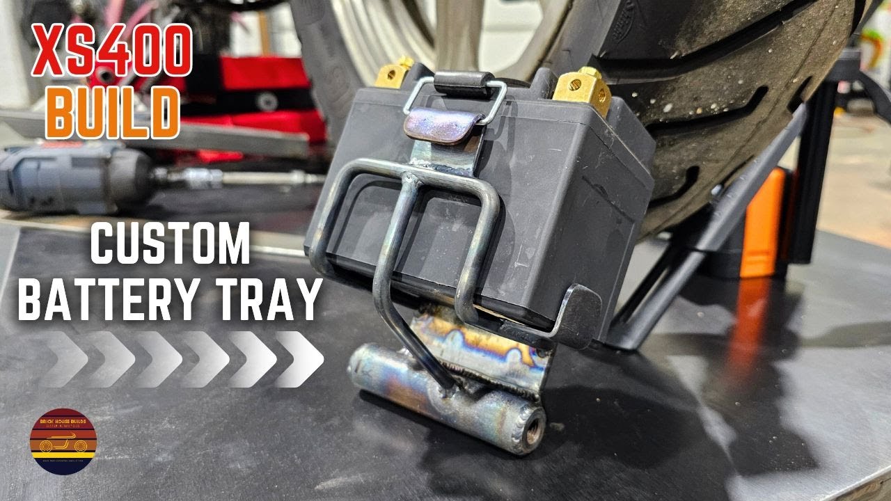Making Custom Battery Tray On The XS400
