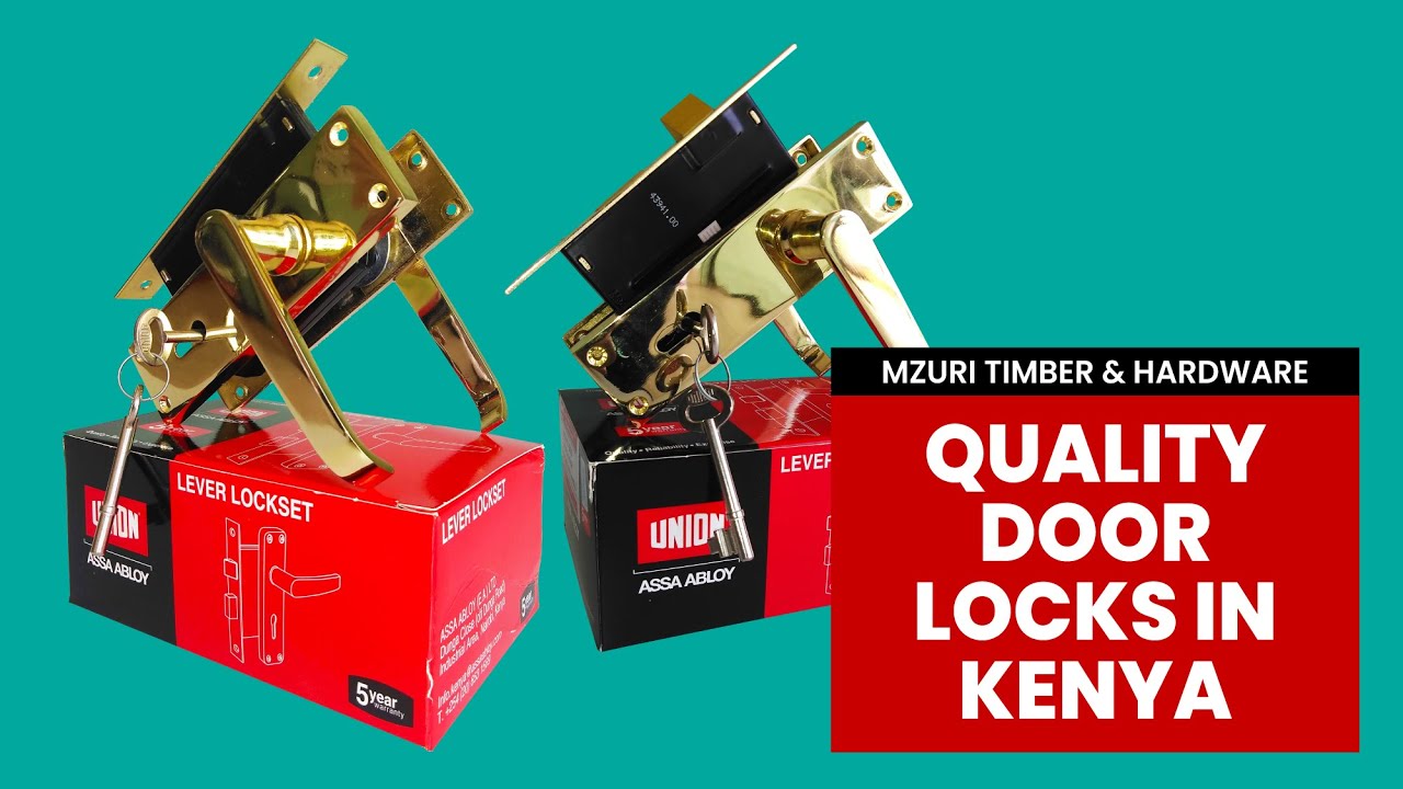 Mzuri Timber & Hardware - Union Assa Abloy Lever Lockset Door Locks in Kenya