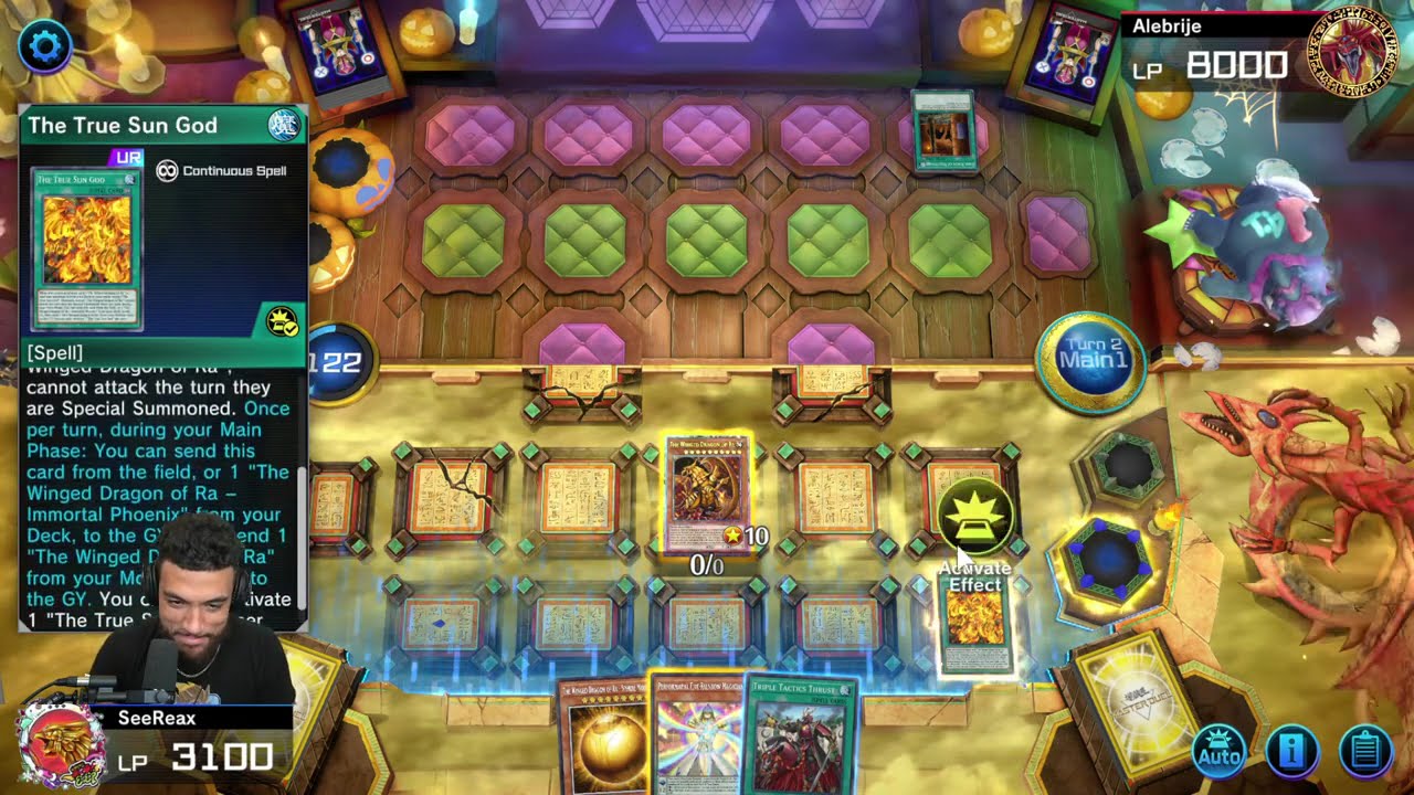 SeeReax Stream | The Floodgates of RA (Master Duel)