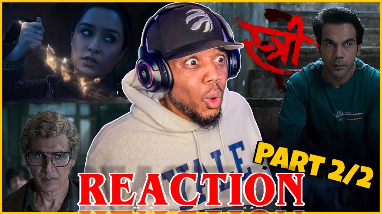 STREE 2...[ Part 2/2 ] Rajkummar Rao | Shraddha Kapoor | Pankaj T | Dinesh V | MOVIE REACTION!!!