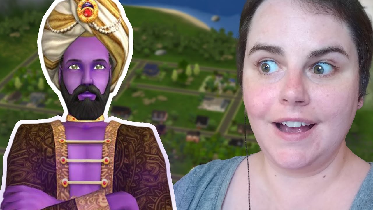Summoning a Genie in The Sims 2 to Save my Town from the Plague!