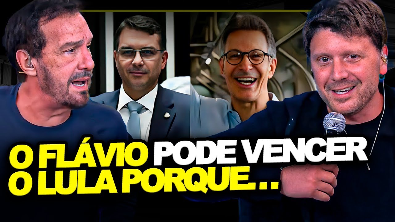 PÂNICO REAGE A FLAVIO BOLSONARO E ZEMA JUNTOS PARA VENCER LULA NAS ELEIÇÕES